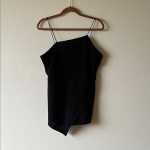 Zaful Black Asymmetrical romper